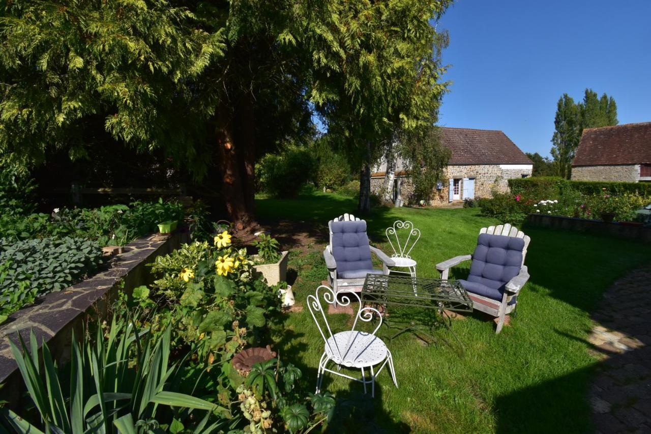 Ma Maison Bleue Saint-Brice-sous-Ranes Exteriör bild
