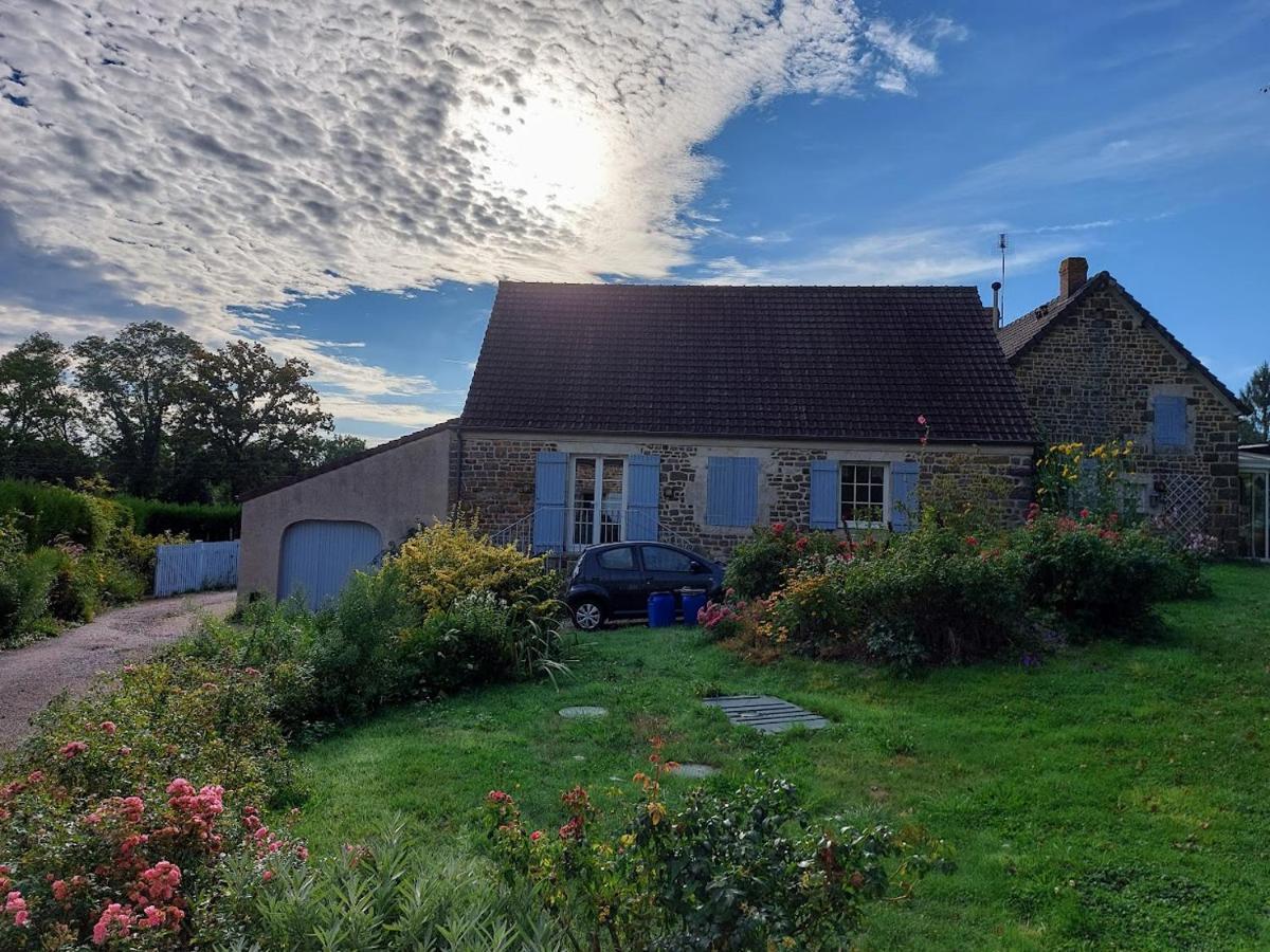 Ma Maison Bleue Saint-Brice-sous-Ranes Exteriör bild